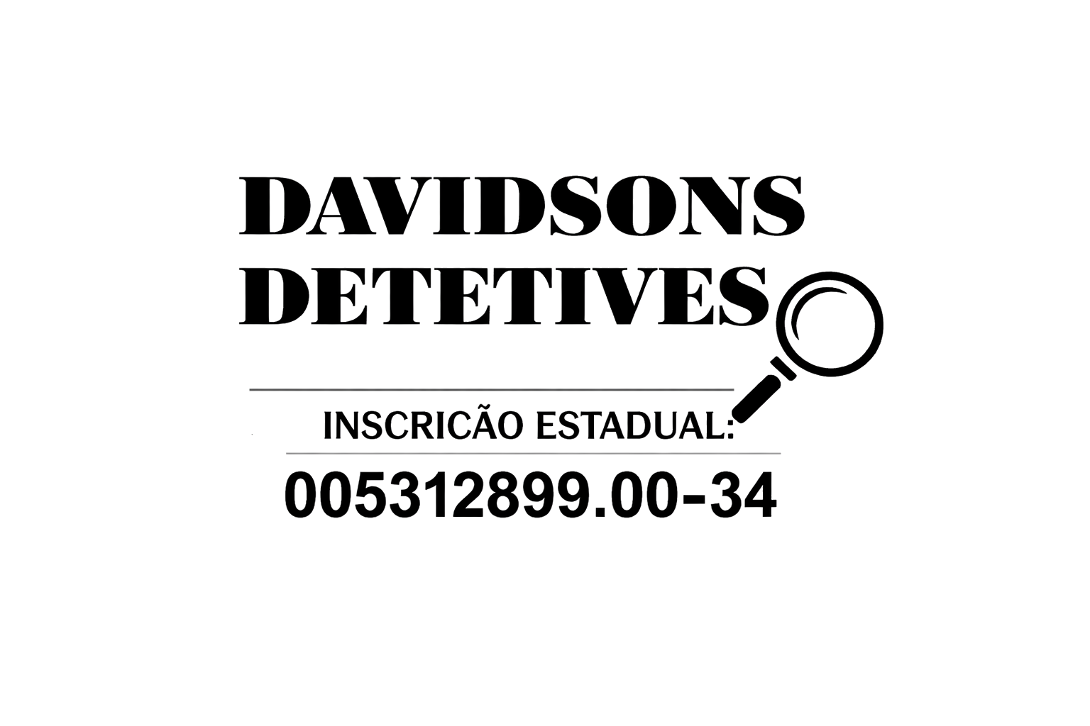 Logotipo Davidson Detetives